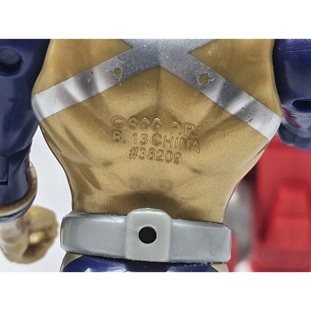 Power Rangers Lot Gold Samurai Ranger Wild Force Megazord Zord Figures - Picture 7 of 16